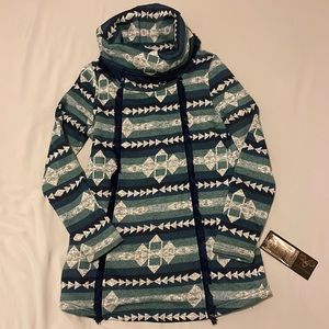 Wooly Bully Long Cowl Neck Sweater